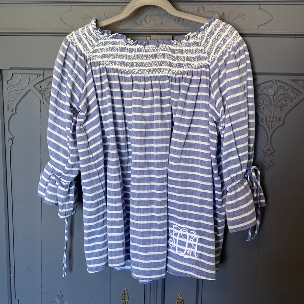 Jordann Stripped Blouse - Picture 14 of 16
